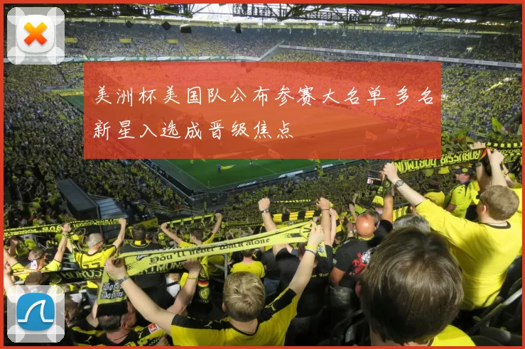 美洲杯美国队公布参赛大名单 多名新星入选成晋级焦点