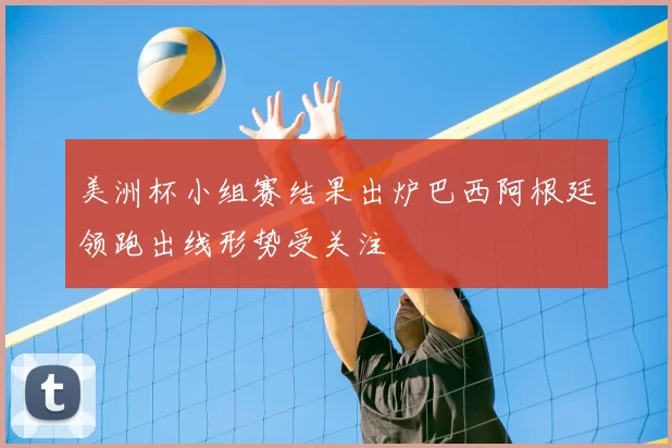 美洲杯小组赛结果出炉巴西阿根廷领跑出线形势受关注